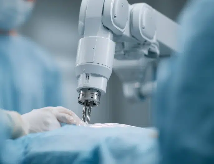 Chirurgie mammaire robot-assistée